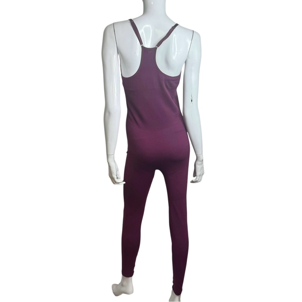 PINK Active Razor Back Spaghetti Strap V-Neck Athletic Jumpsuit - Picture 5 of 9